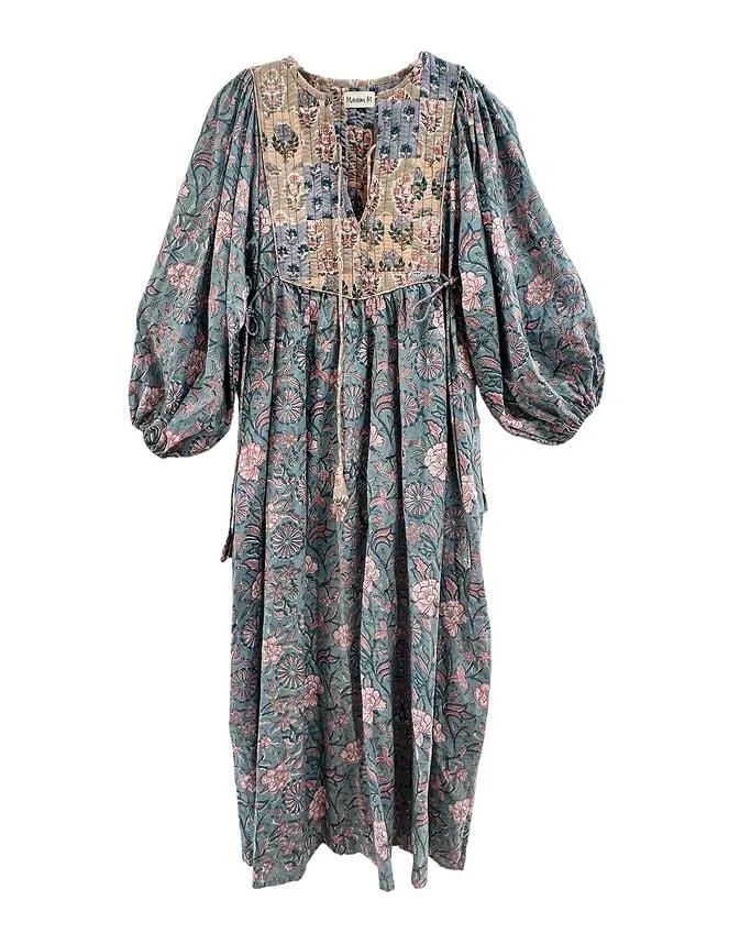 Women Maison M Floral Print Dress Blue Monsoon Dresses