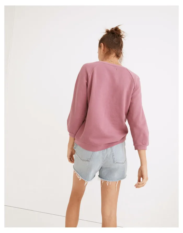 Women Mama Resourced Cotton Cloudberry Sweatshirt Mama Emb Madewell Tees Women Mama Resourced Cotton Cloudberry Sweatshirt Mama Emb Madewell Tees