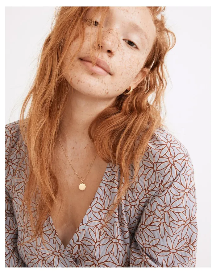 Women Marianna Puff Sleeve Midi Dress In Dream On Daisies Pale Dawn Madewell Dresses Women Marianna Puff Sleeve Midi Dress In Dream On Daisies Pale Dawn Madewell Dresses