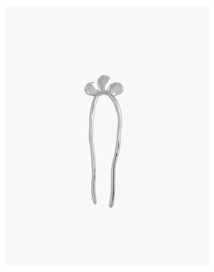 Women Marisa Mason Alegre Sterling Silver Hairpin Silver Madewell Hair Accessories