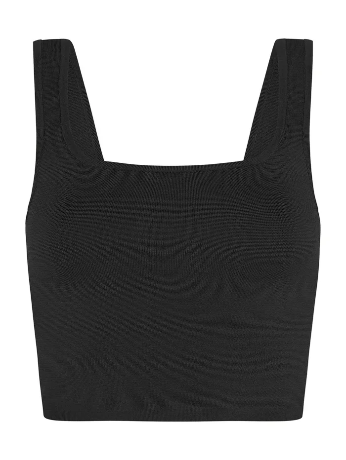 Women Matteau 8211 Black Classic Nineties Tank The UNDONE Tops