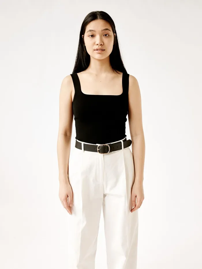 Women Matteau 8211 Black Classic Nineties Tank The UNDONE Tops