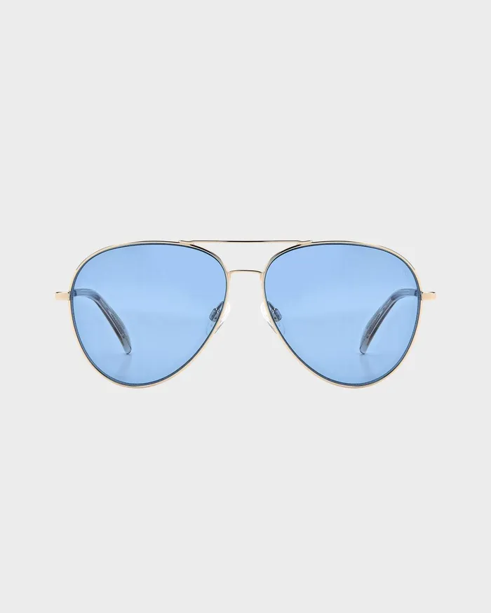WomenMen Rag and Bone Sunglasses Ren Gold Beige WomenMen Rag and Bone Sunglasses Ren Gold Beige