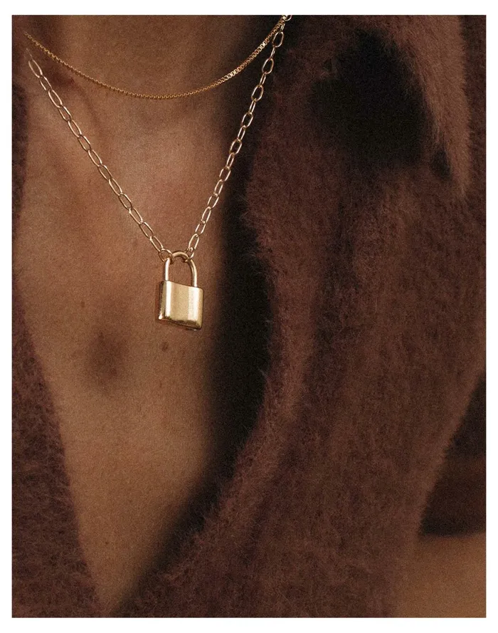Women Merewif Holmes Necklace Gold Madewell Necklaces Women Merewif Holmes Necklace Gold Madewell Necklaces