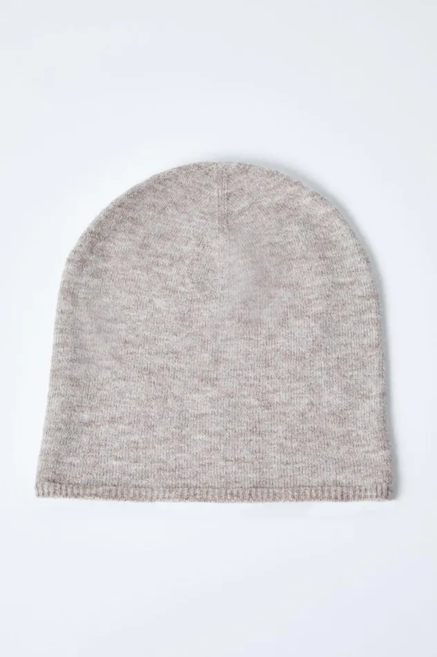 Women Mink Soft Stretch Knit Beanie Roman Hats