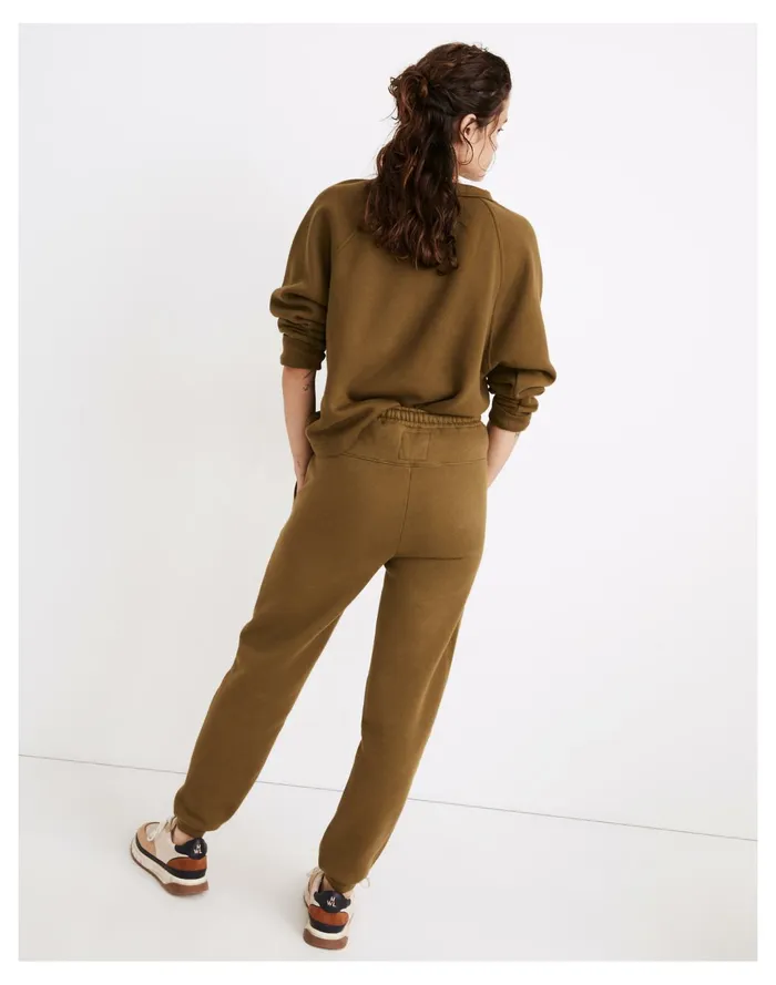Women MWL Betterterry Jogger Sweatpants Desert Moss Madewell MWL Athleisure Women MWL Betterterry Jogger Sweatpants Desert Moss Madewell MWL Athleisure