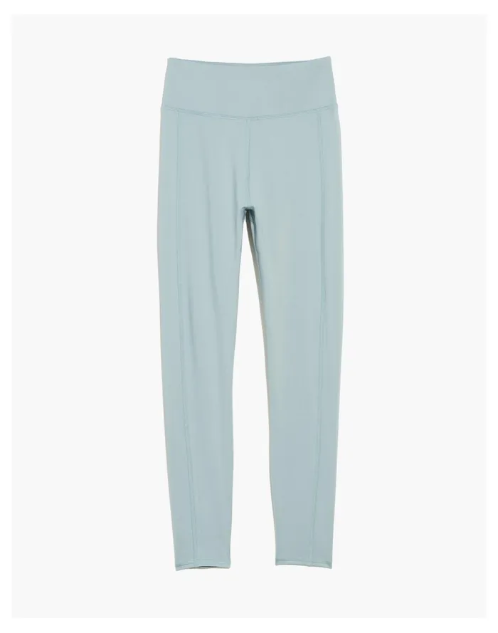 Women MWL Flex High Rise 25034 Leggings Blue Horizon Madewell Activewear Women MWL Flex High Rise 25034 Leggings Blue Horizon Madewell Activewear