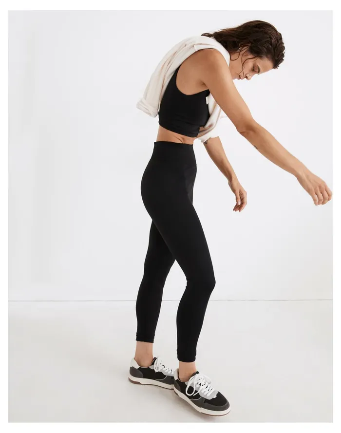 Women MWL Form High Rise 25034 Leggings True Black Madewell Activewear Women MWL Form High Rise 25034 Leggings True Black Madewell Activewear