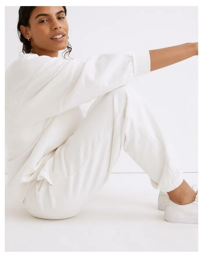 Women MWL Oversized Sweatpants Lighthouse Madewell MWL Athleisure Women MWL Oversized Sweatpants Lighthouse Madewell MWL Athleisure