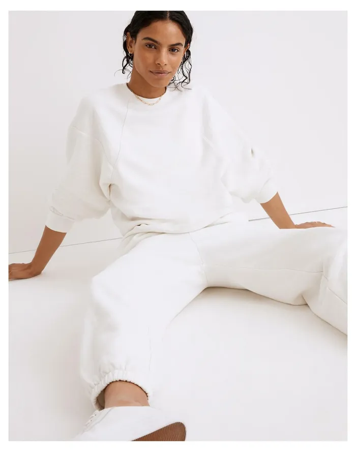 Women MWL Oversized Sweatpants Lighthouse Madewell MWL Athleisure Women MWL Oversized Sweatpants Lighthouse Madewell MWL Athleisure