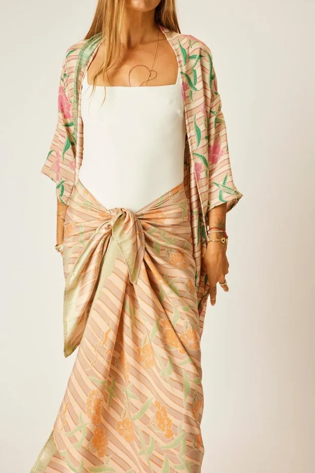 Women Natalie Martin Bottoms Sarong Chamomile Apricot