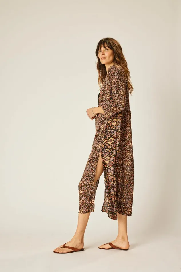 Women Natalie Martin Coverups Isobel Dress Petite Fleur Noire