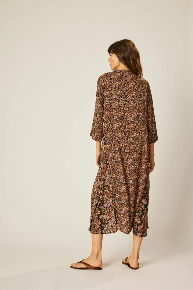 Women Natalie Martin Coverups Isobel Dress Petite Fleur Noire