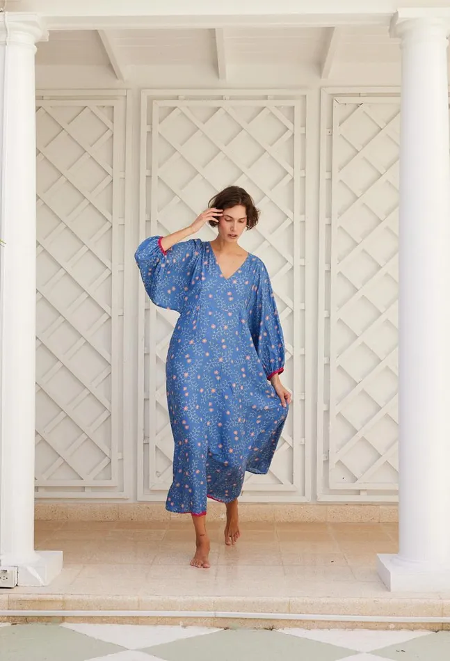 Women Natalie Martin Dresses Alice Dress Pinwheel Denim