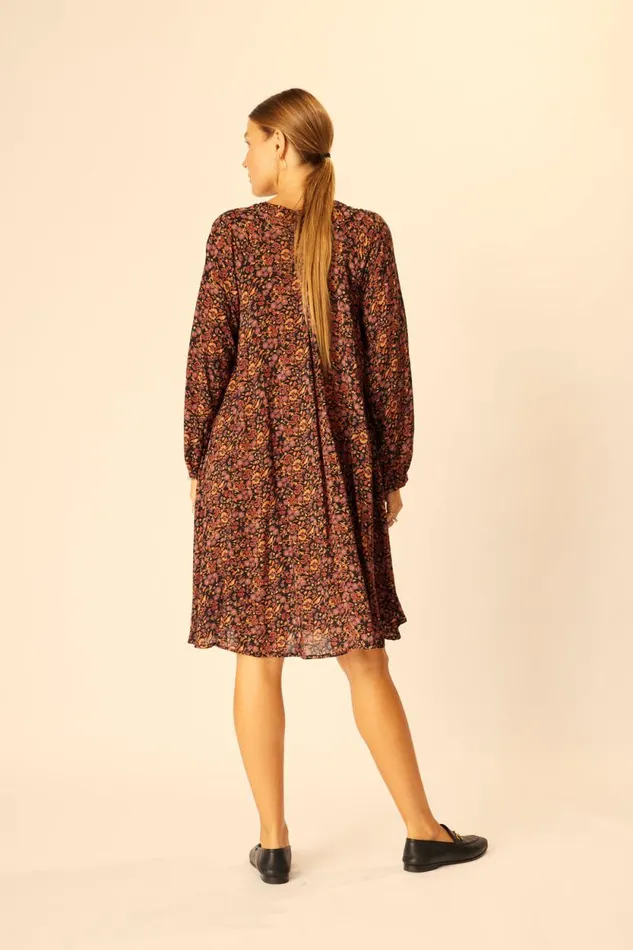 Women Natalie Martin Dresses Fiore Short Dress Petite Fleur Noire