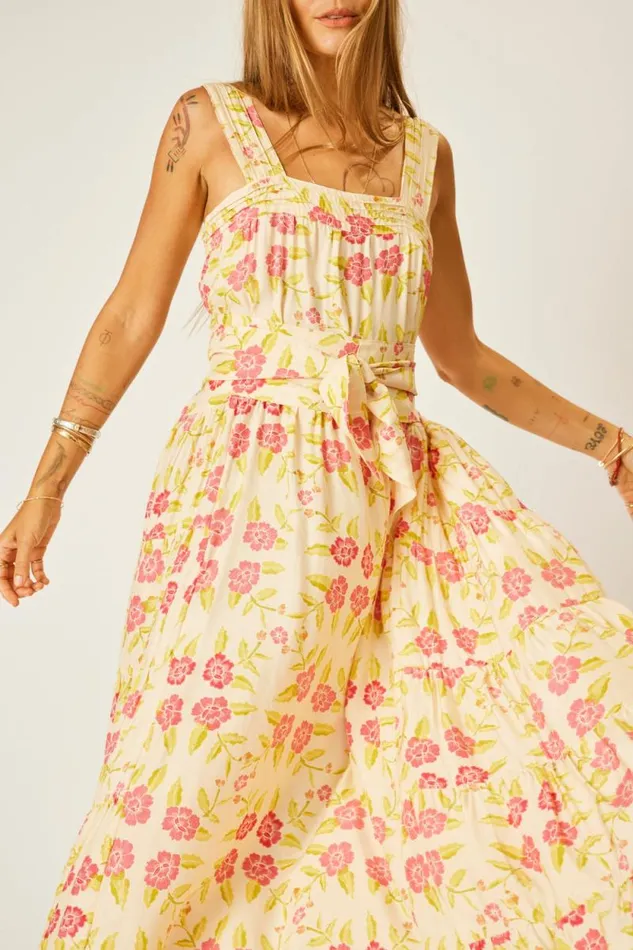 Women Natalie Martin Dresses Jasmine Maxi Prairie Dusty Crimson