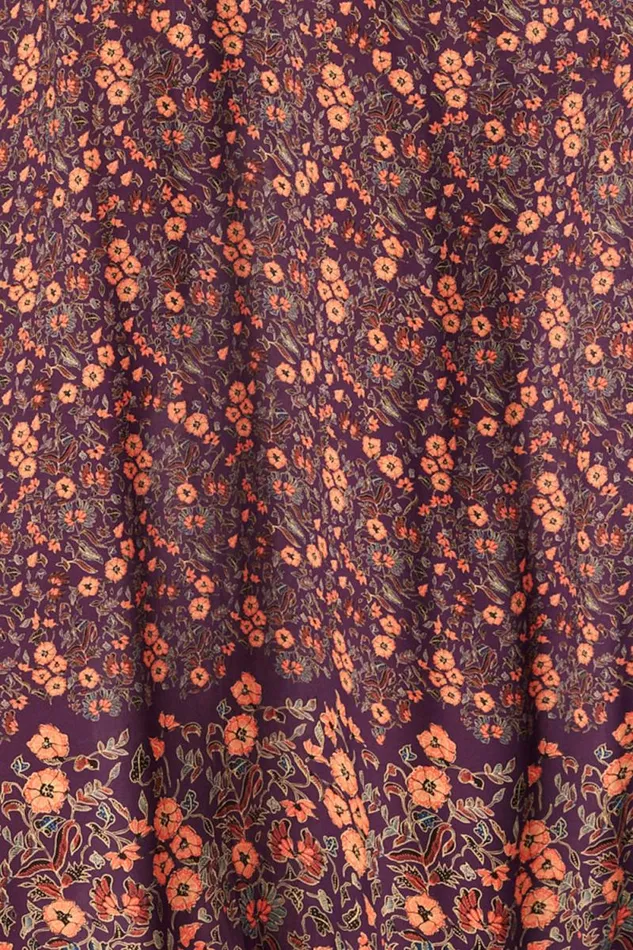 Women Natalie Martin Dresses Jerusha Mini Petite Fleur Aubergine