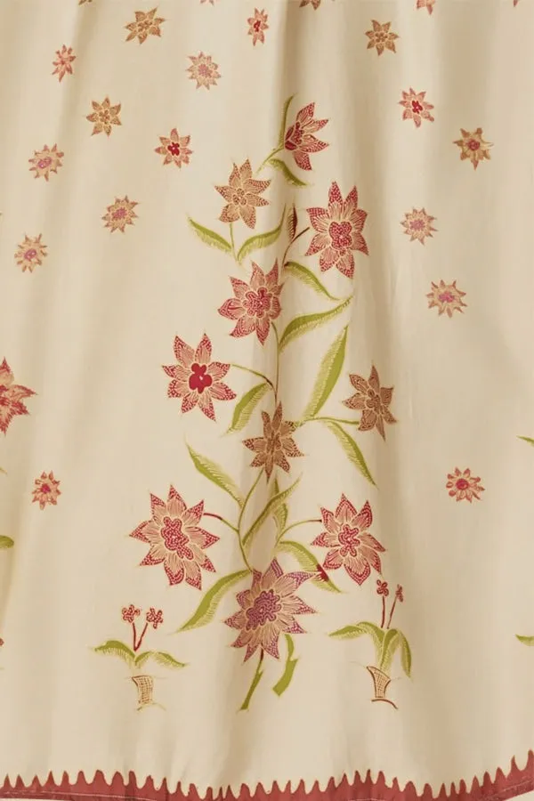 Women Natalie Martin Dresses Monica Dress Starflower Cream