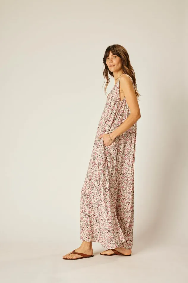 Women Natalie Martin Dresses Tova Maxi Petite Fleur Rose