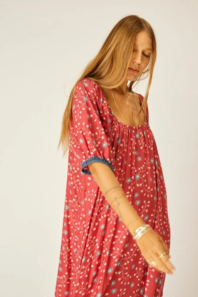 Women Natalie Martin Dresses Vivi Dress Pinwheel Red