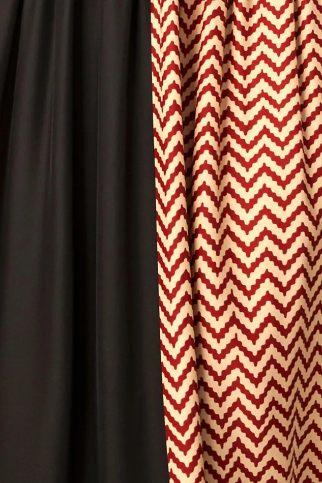 Women Natalie Martin Tops Ariana Tank Block Zigzag Noire