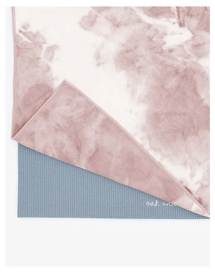 Women Oak And Reed Tie Dye Microfiber Yoga Towel Pink Multi Madewell MWL Athleisure Women Oak And Reed Tie Dye Microfiber Yoga Towel Pink Multi Madewell MWL Athleisure