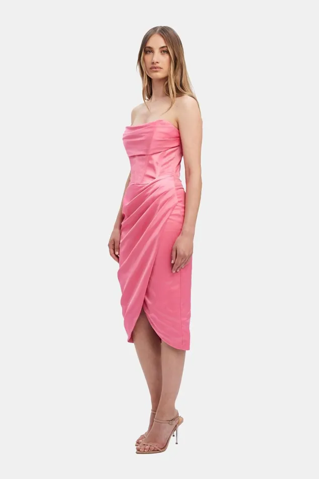 Women Occasion Dresses Bardot Jamila Corset Dress In Petal Pink Petal Pink Women Occasion Dresses Bardot Jamila Corset Dress In Petal Pink Petal Pink