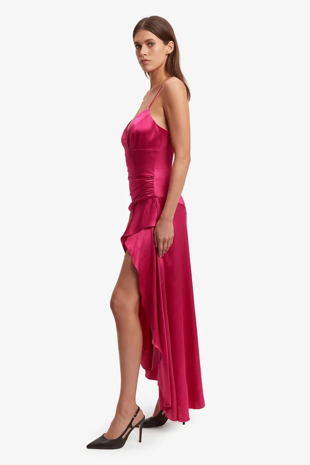 Women Occasion Dresses Bardot Sorella Midi Dress In Magenta Magenta Women Occasion Dresses Bardot Sorella Midi Dress In Magenta Magenta