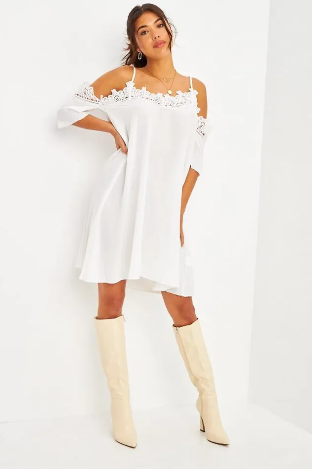 Women OffTheShoulder Loose Dress Brentiny Paris Ceremonial Outfits