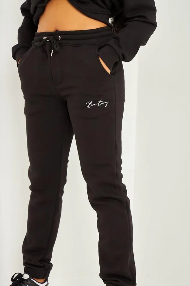 Women Pantalon De Jogging Noir Inscription Brentiny Black Brentiny Paris Jogging Bottoms Women Pantalon De Jogging Noir Inscription Brentiny Black Brentiny Paris Jogging Bottoms
