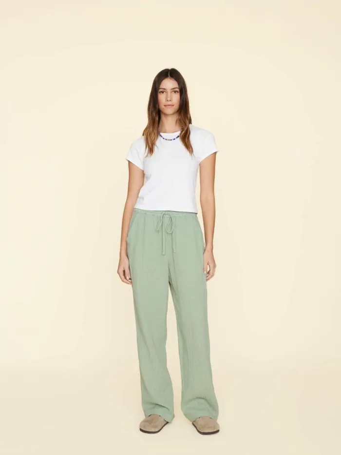 Women Pants and Jumpsuits Xirena Aqua Grey Dylan Pant
