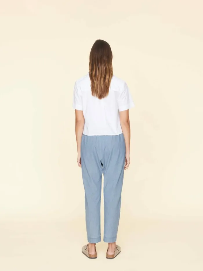 Women Pants and Jumpsuits Xirena Dusty Blue Draper Pant
