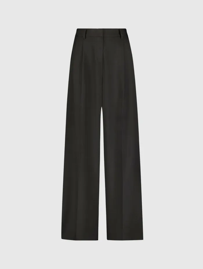 Women Pants Mac Duggal The MACkenzie Wide Leg Trouser 8211 FINAL SALE Black