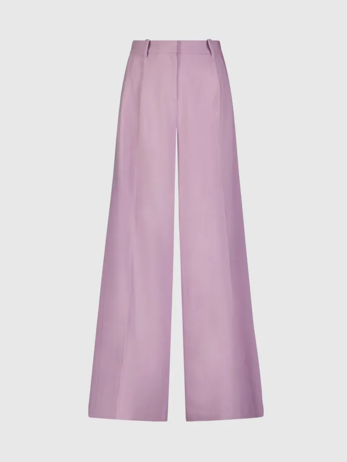Women Pants Mac Duggal The MACkenzie Wide Leg Trouser 8211 FINAL SALE Orchid