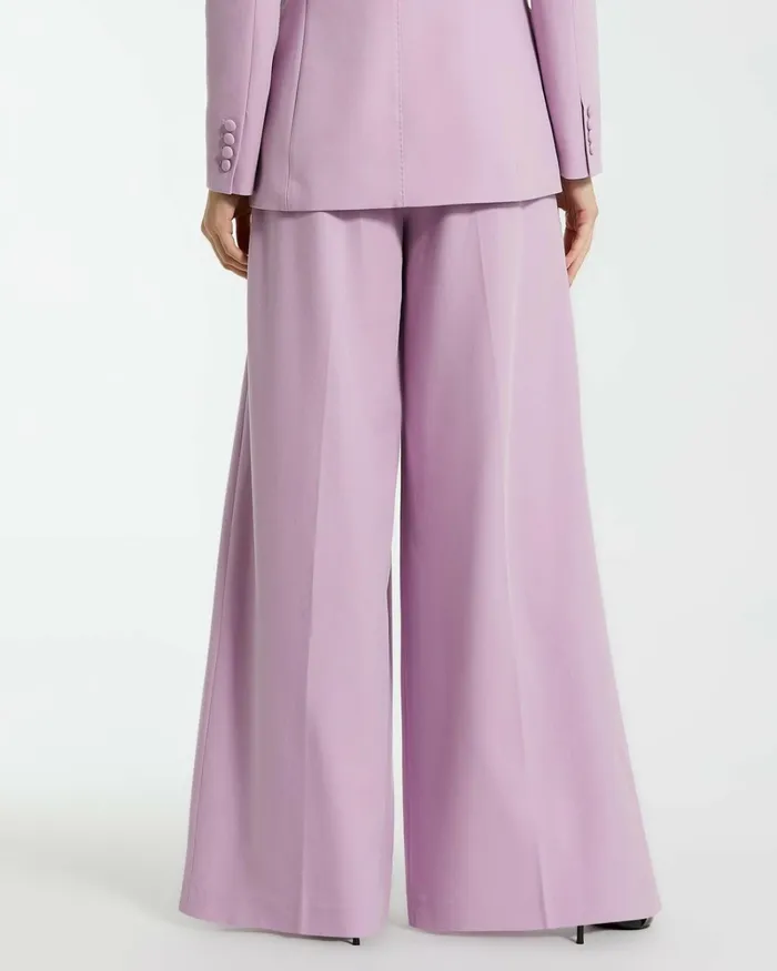 Women Pants Mac Duggal The MACkenzie Wide Leg Trouser 8211 FINAL SALE Orchid