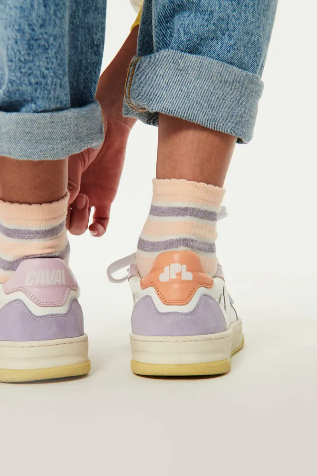 Women Playground Multico Sneakers Des Petits Hauts Shoes and Socks