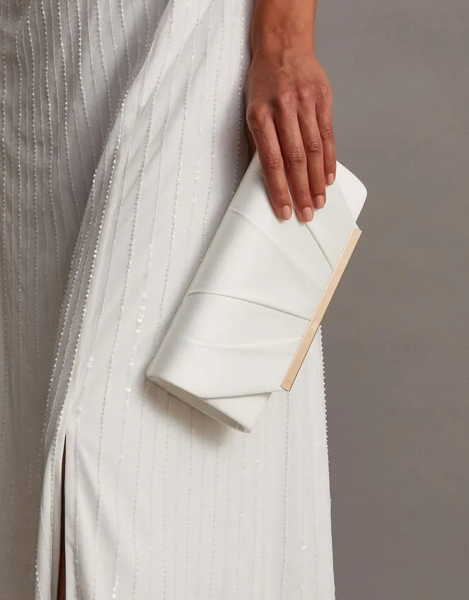 Women Pleated Clutch Monsoon Bags and Purses
