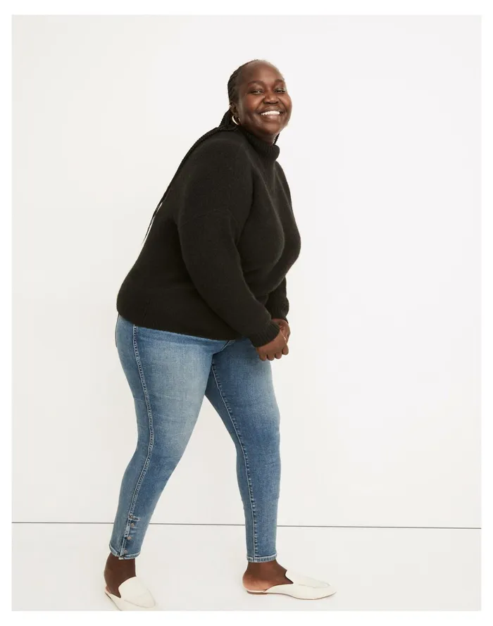 Women Plus Dillon Mockneck Pullover Sweater True Black Madewell Sweaters Women Plus Dillon Mockneck Pullover Sweater True Black Madewell Sweaters