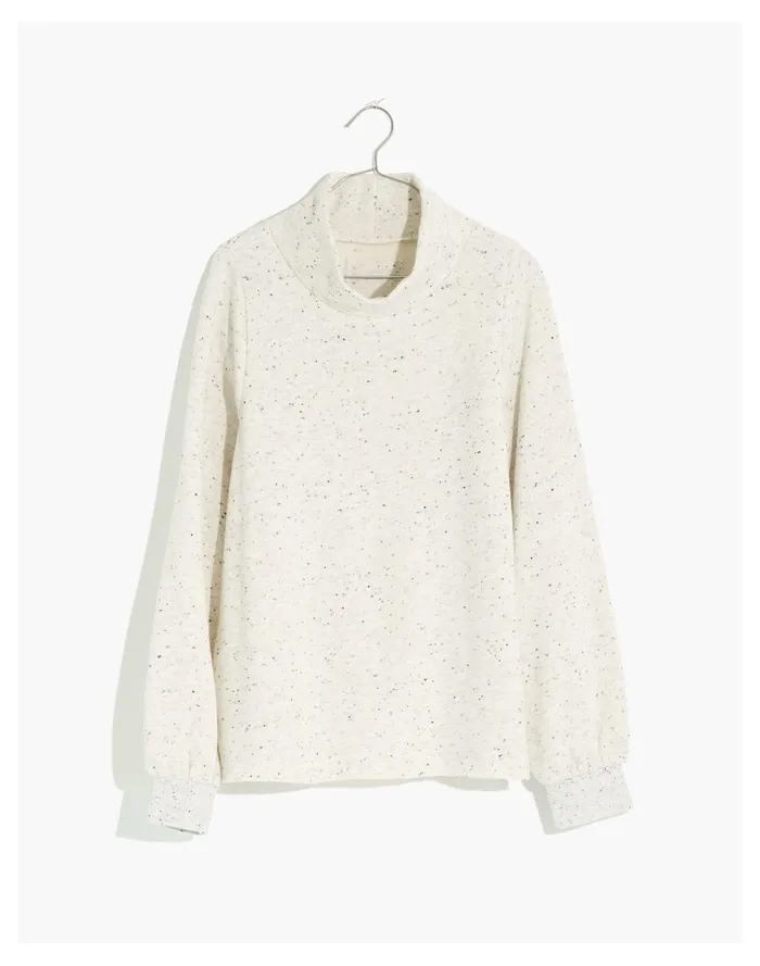 Women Plus MWL Betterterry Relaxed Turtleneck Sweatshirt Hthr Donegal Mist Madewell MWL Athleisure Women Plus MWL Betterterry Relaxed Turtleneck Sweatshirt Hthr Donegal Mist Madewell MWL Athleisure
