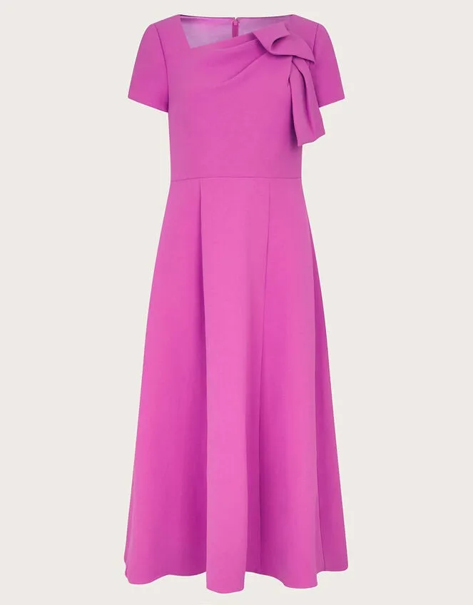 Women Poppy Flared Dress Pink Monsoon Occasionwear