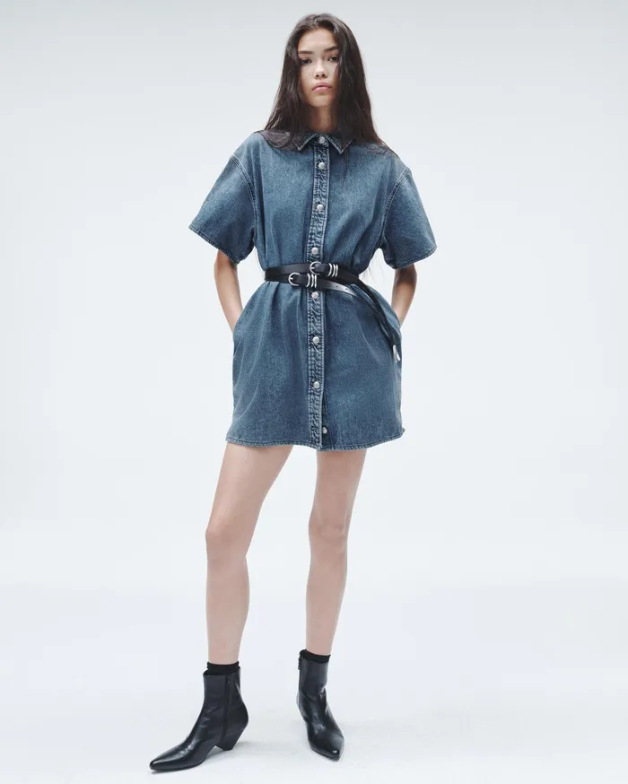 Women Rag and Bone Dresses and Skirts Carter Denim Dress Elle Women Rag and Bone Dresses and Skirts Carter Denim Dress Elle