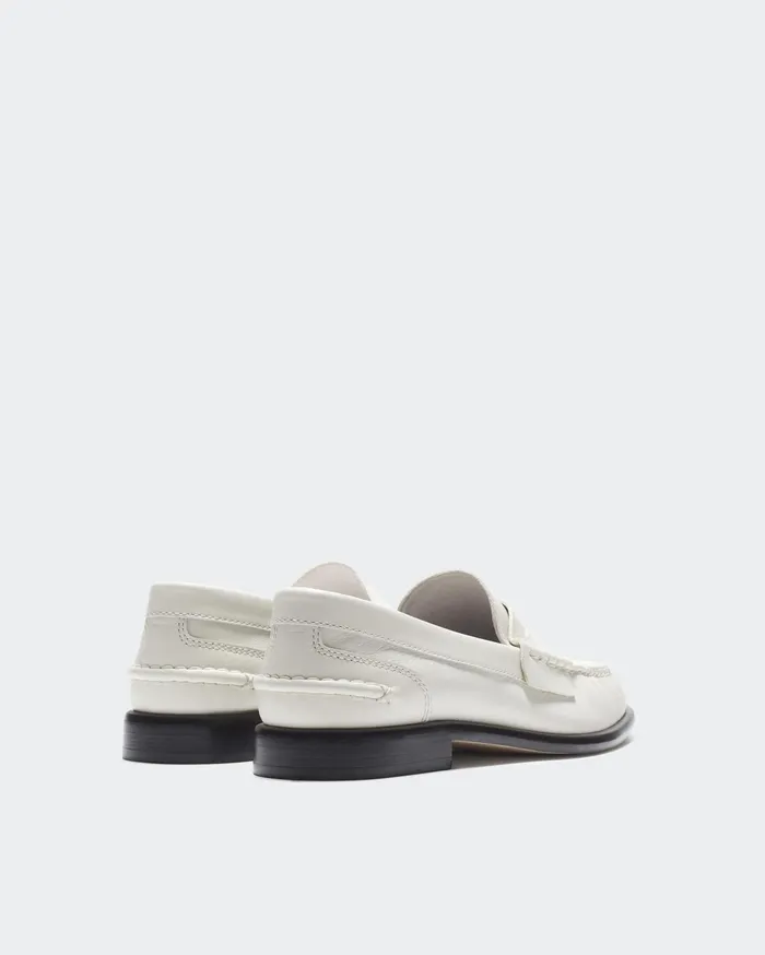 Women Rag and Bone Flats Carter Loafer Antique White Women Rag and Bone Flats Carter Loafer Antique White
