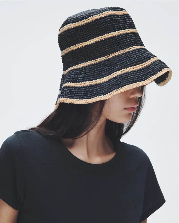 Women Rag and Bone Hats Jade Rollable Hat Black Multi Women Rag and Bone Hats Jade Rollable Hat Black Multi