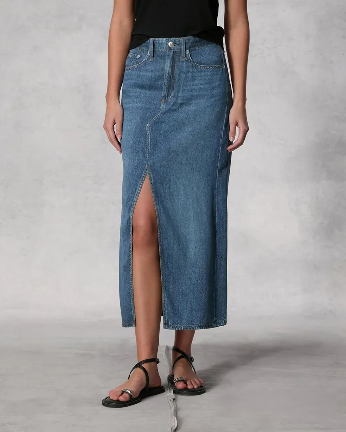 Women Rag and Bone Jeans Miramar Clara Skirt Cameron Women Rag and Bone Jeans Miramar Clara Skirt Cameron