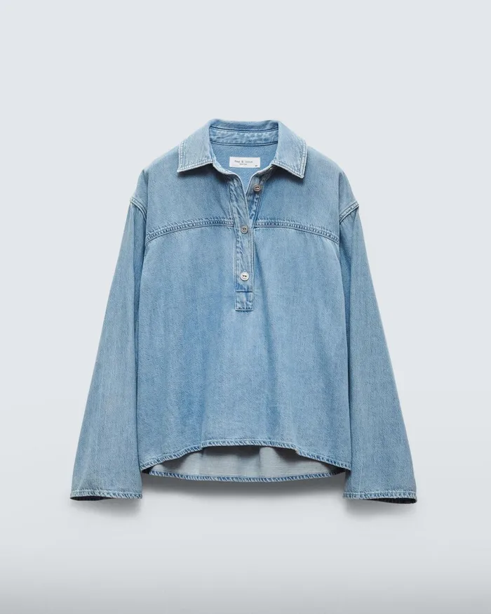 Women Rag and Bone Tops Ultra Featherweight Emily Popover Billie Women Rag and Bone Tops Ultra Featherweight Emily Popover Billie