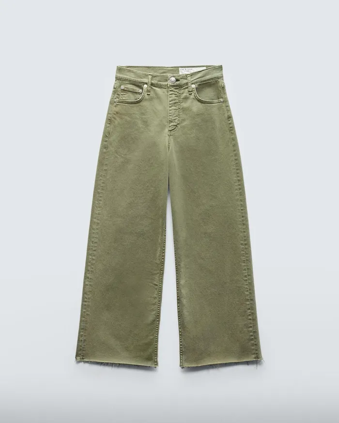 Women Rag and Bone WideLeg Andi Ankle Wide Sage Women Rag and Bone WideLeg Andi Ankle Wide Sage