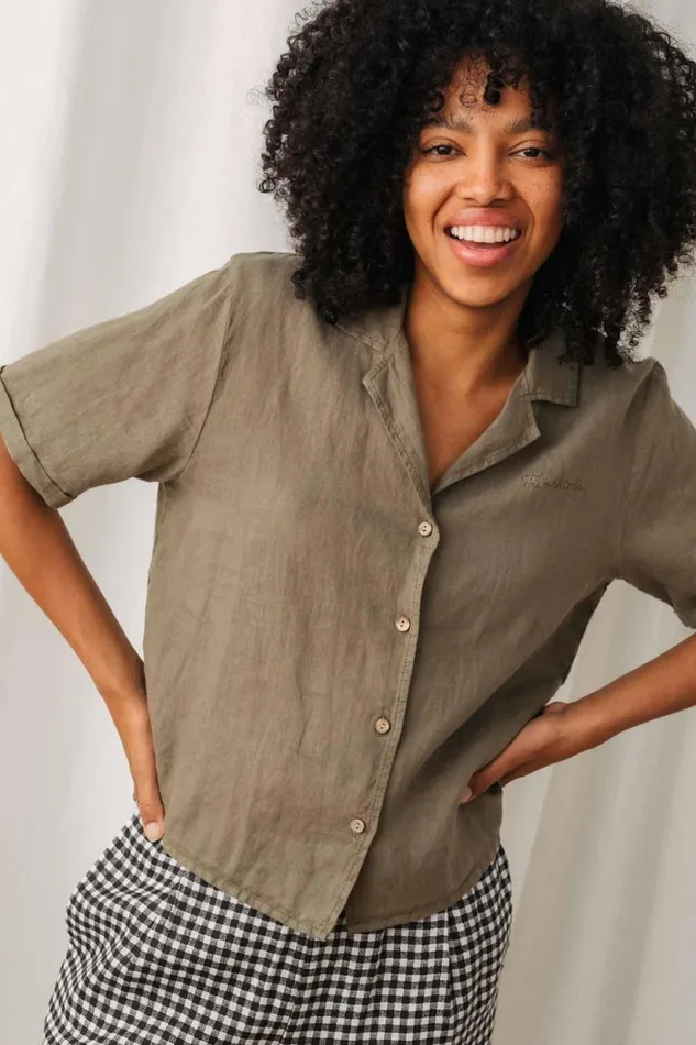 Women Rano 8211 Light Khaki TWOTHIRDS Shirts