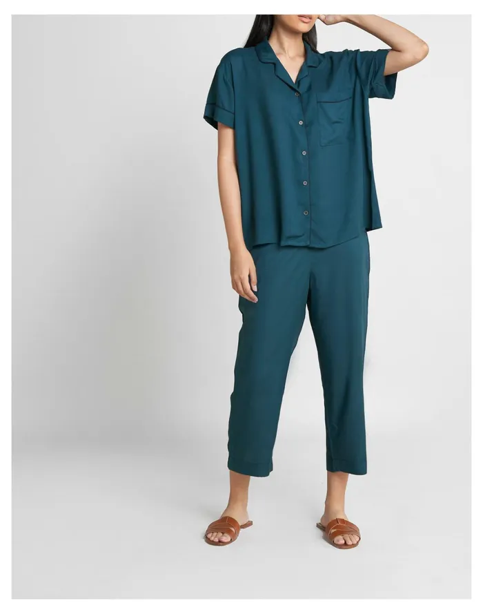 Women Reistor Midnight Musings Set Green Madewell Pajamas Women Reistor Midnight Musings Set Green Madewell Pajamas
