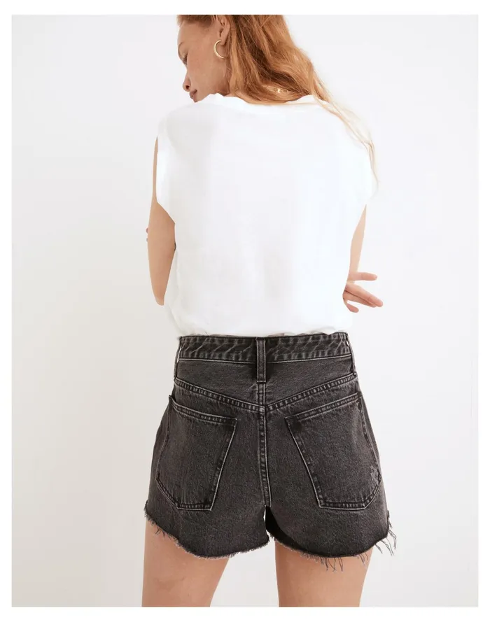 Women Relaxed Denim Shorts In Haywood Wash Haywood Wash Madewell Shorts Women Relaxed Denim Shorts In Haywood Wash Haywood Wash Madewell Shorts