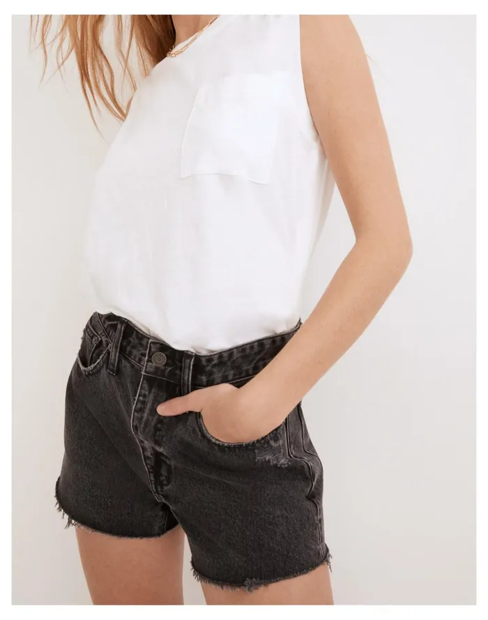 Women Relaxed Denim Shorts In Haywood Wash Haywood Wash Madewell Shorts Women Relaxed Denim Shorts In Haywood Wash Haywood Wash Madewell Shorts